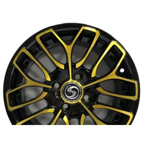 Диски Sportmax Racing T-1043 BY R14 W6.0 PCD4x100 ET35 DIA67.1